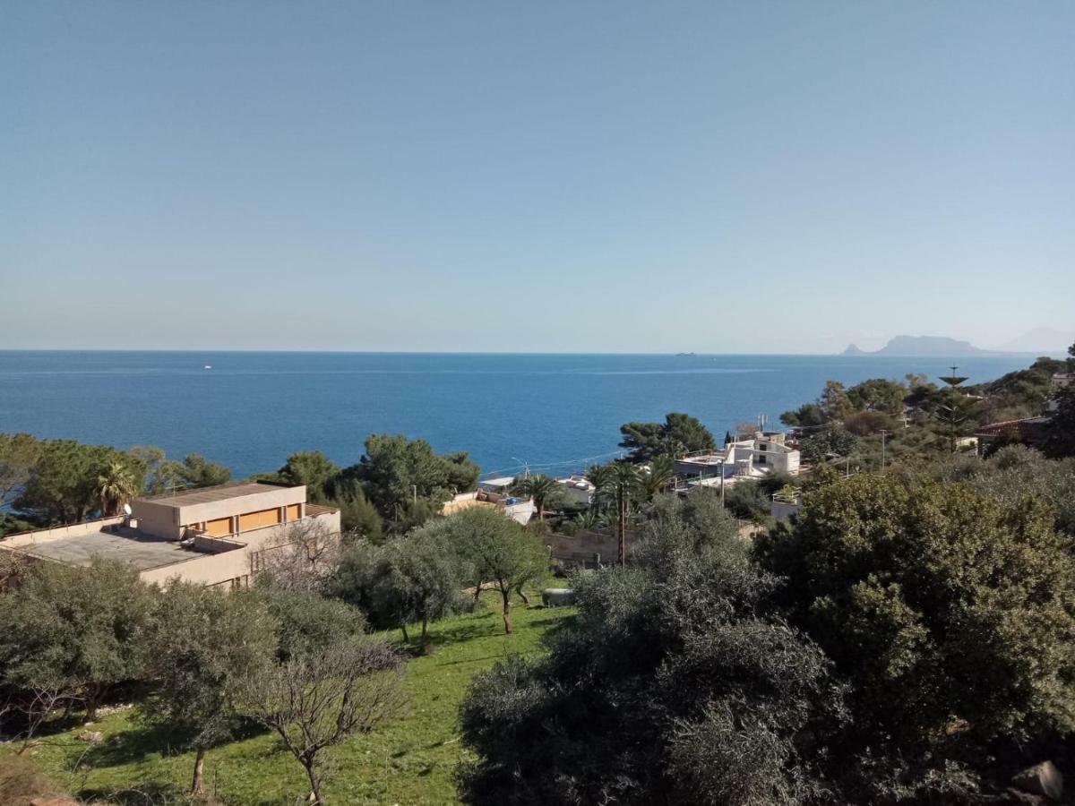 Casa Vela Bianca Mondello Addaura Appartement Palermo Buitenkant foto